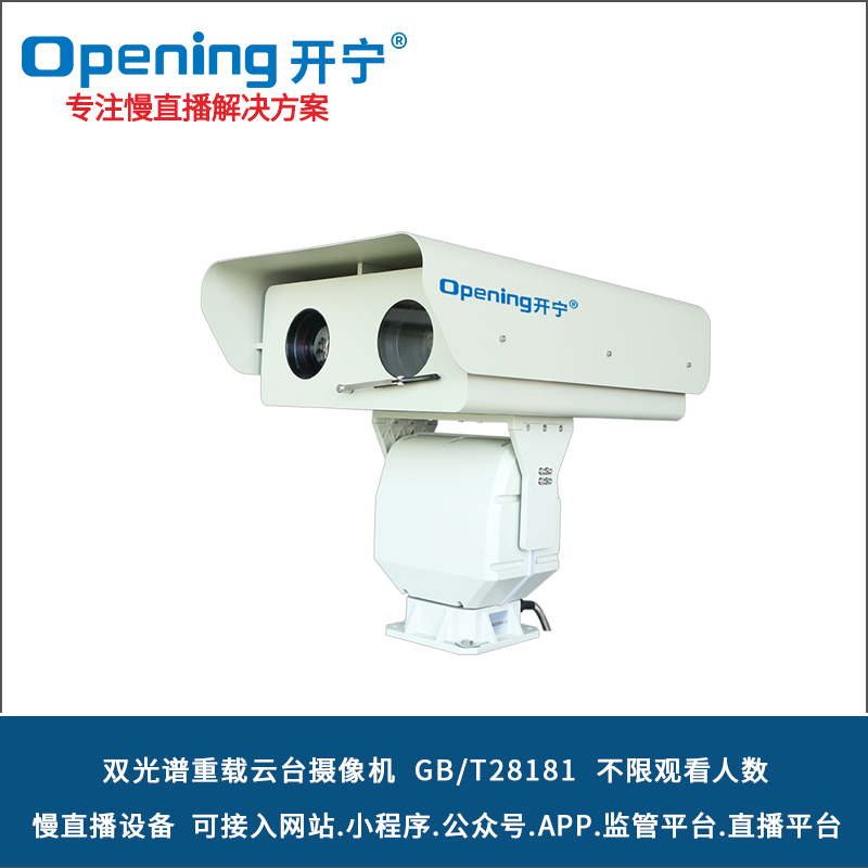 双光谱重载云台摄像仪